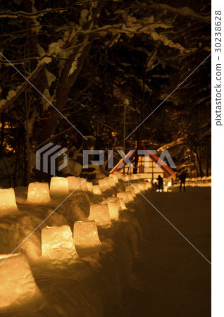 Jozankei snow lights 30238628