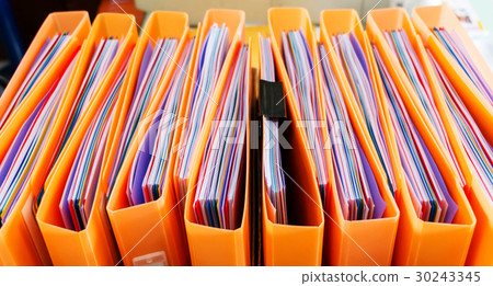 office documents in folders 30243345