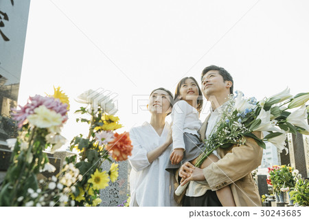 a visit to a grave  30243685