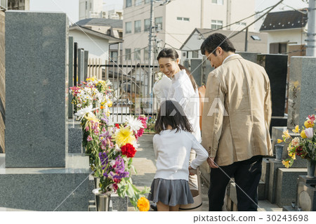 a visit to a grave  30243698