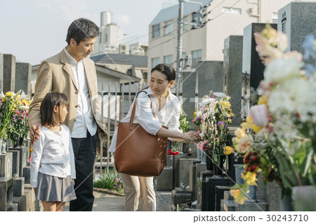 a visit to a grave  30243710