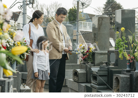 a visit to a grave  30243712