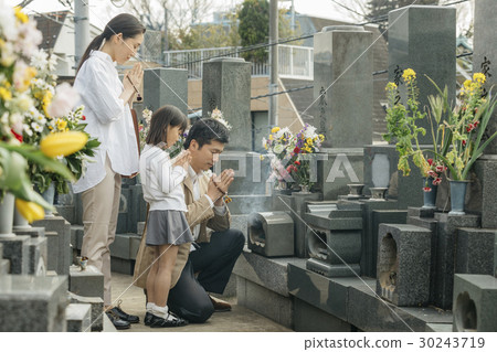 a visit to a grave  30243719