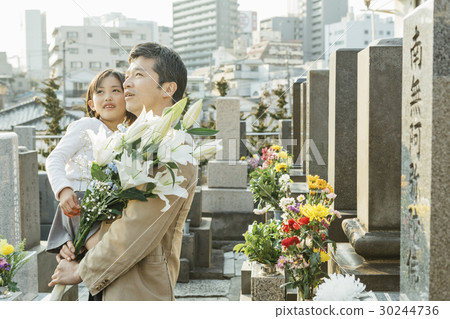 a visit to a grave  30244736