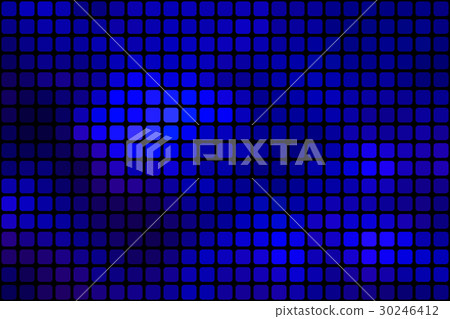 Dark blue abstract rounded mosaic background - Stock Illustration ...