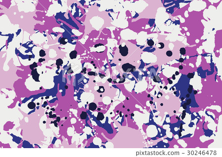 Blue pink shades ink splashes background 30246478