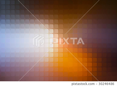 Brown orange white abstract mosaic background 30246486
