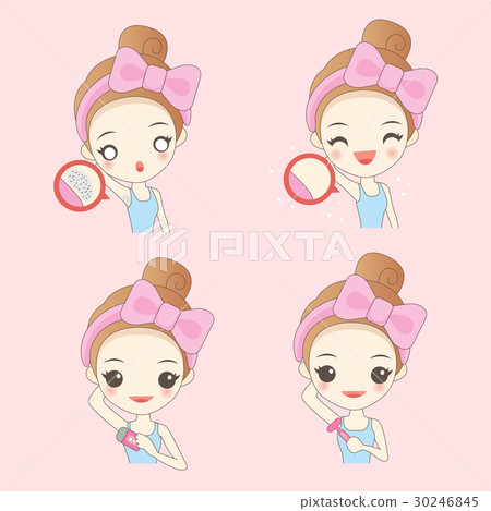 woman with armpit problem woman with armpit problem 30246845