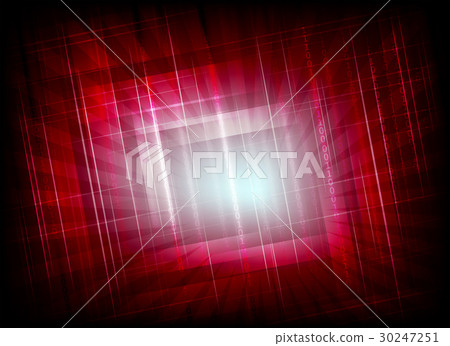 abstract red background with figures 30247251