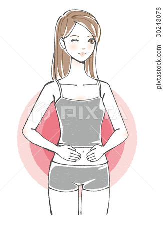 女人在舒適的腸子裡眨眼 女人在舒適的腸子裡眨眼 30248078