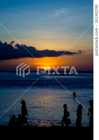 Tropical beach 30248298