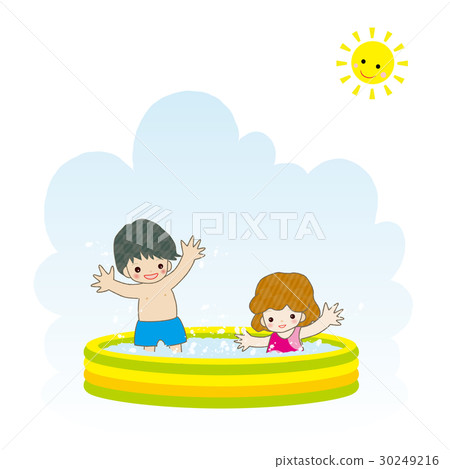 夏季兒童游泳池 30249216