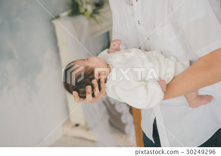 baby, infant, ikumen (man who enjoys child rearing) 30249296