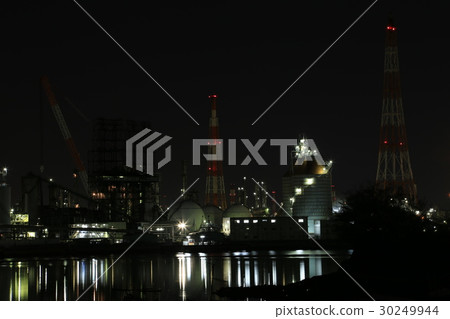 Mizushima複雜的夜景 30249944