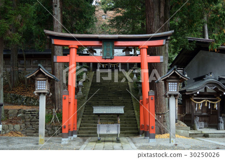 高山市Hirabe神社的鳥居電影的名字是Tamori Town神社主題 30250026