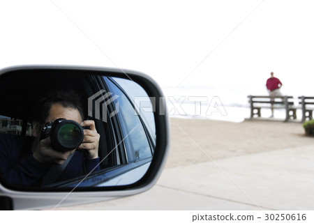 美國 聖地亞哥後視鏡的窺視 美國 聖地亞哥後視鏡的窺視 30250616