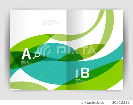Wave design business brochure or annual report Wave design business brochure or annual report 30252212