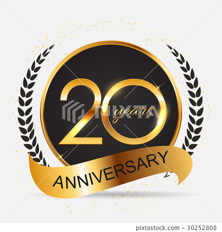 Template 20 Years Anniversary Vector Illustration Template 20 Years Anniversary Vector Illustration 30252808