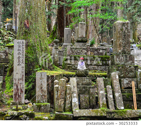 Okunoin Cemetery in Koyasan, Japan Okunoin Cemetery in Koyasan, Japan 30253333