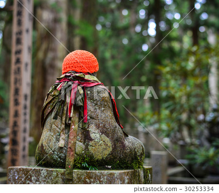 Buddha statues at Okunoin Cemetery in Japan Buddha statues at Okunoin Cemetery in Japan 30253334