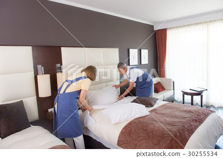 Hotel Room Staff Gender 30255534