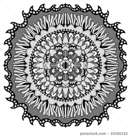 Mandala for coloring book 30260282