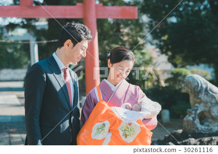 參拜神社 嬰兒 寶寶 30261116