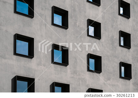 windows on building exterior 30261213