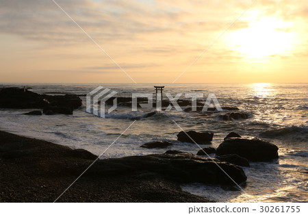 Asahi of Oarai coast Asahi of Oarai coast 30261755