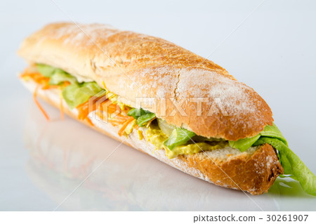 Chicken curry sandwich Chicken curry sandwich 30261907