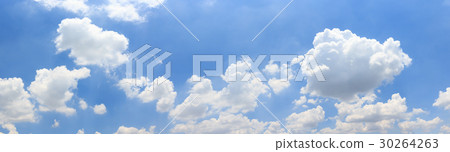Panorama sky and cloud. Panorama sky and cloud. 30264263