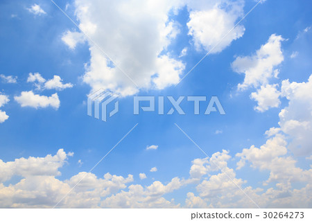 Clouds with blue sky background. 30264273