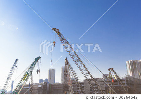 辦公區域的大型建築工地 辦公區域的大型建築工地 30264642