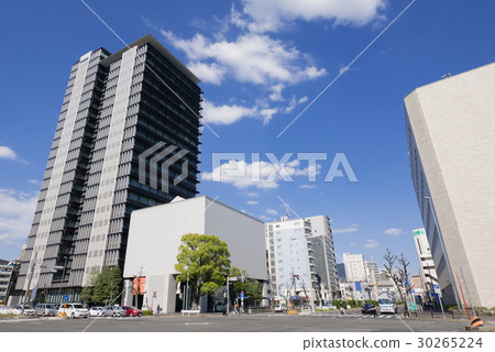 Nagoya City Higashi-ku Aoi City Scenery Aoi Machimura intersection Yamazaki Mazak Museum Nagoya City Higashi-ku Aoi City Scenery Aoi Machimura intersection Yamazaki Mazak Museum 30265224
