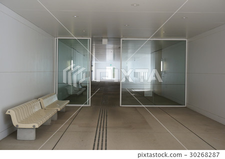 Back door entrance of Aomori prefectural museum Back door entrance of Aomori prefectural museum 30268287