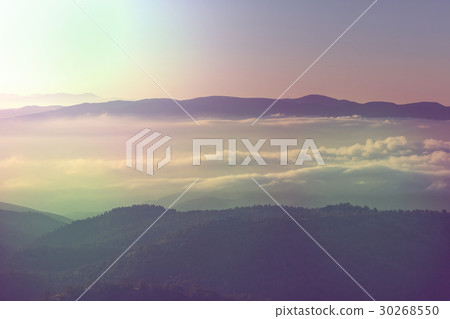 Fog in the mountains 30268550