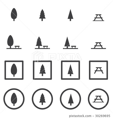 park icon set 30269695