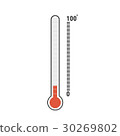 Thermometer icon 30269802