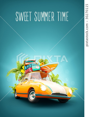 summer travel illustration summer travel illustration 30270115