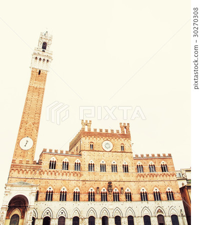 Palazzo Pubblico - town hall in Siena, Italy Palazzo Pubblico - town hall in Siena, Italy 30270308