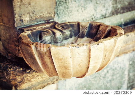 Holy water font, photo filter Holy water font, photo filter 30270309