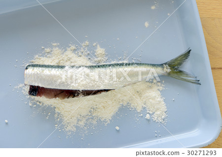 Sardine cooking food flour Sardine cooking food flour 30271293