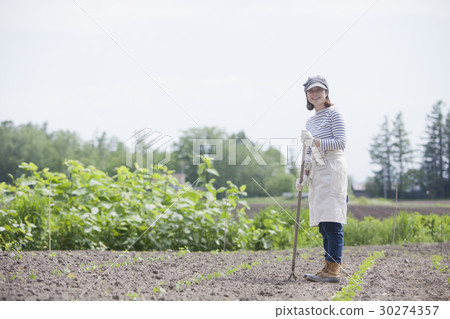 農業婦女的家庭花園 30274357