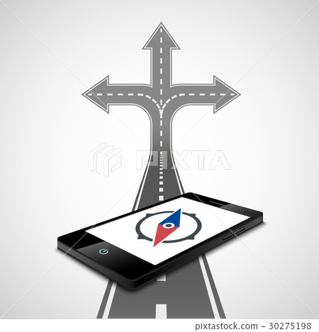 Compass. Stock illustration. Compass. Stock illustration. 30275198