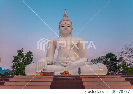 white statue buddha white statue buddha 30278737