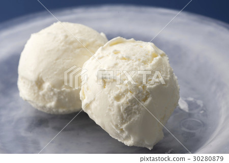 Milk ice cream 30280879