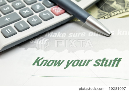 Know your stuff Know your stuff 30281097