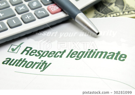 Respect legitimate authority Respect legitimate authority 30281099