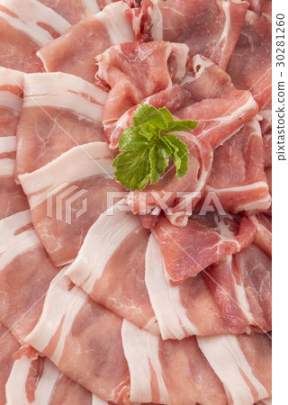Pork sliced meat 30281260