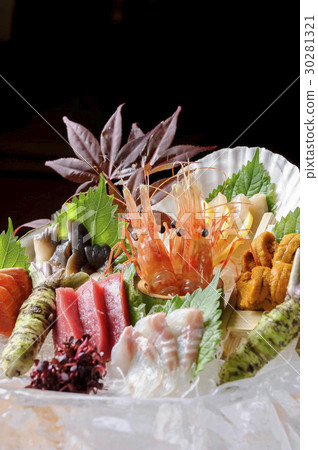 Assorted sashimi 30281321
